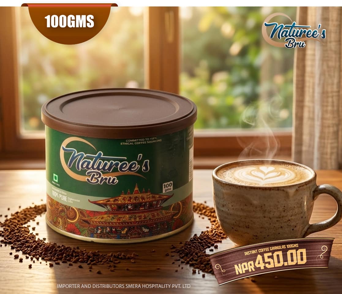Naturee's Bru Instant Coffee Granuals 100Gms